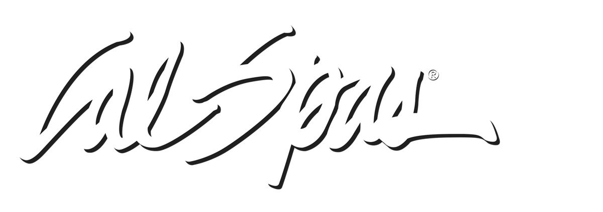 Calspas White logo Meridian