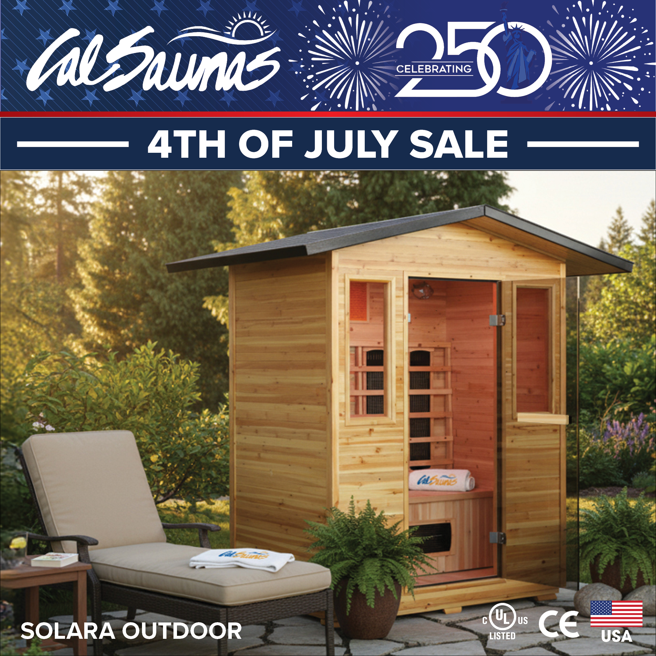 Calspas hot tub being used in a family setting - Meridian
